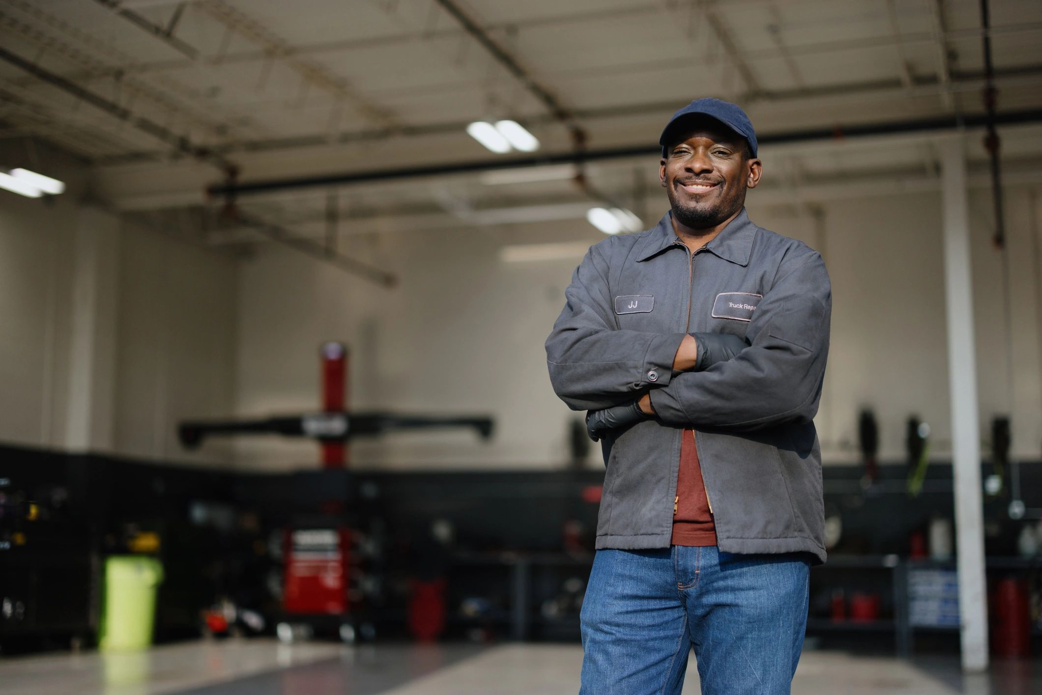 ASE certified mechanic portrait